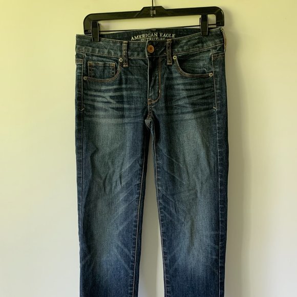 American Eagle Stretch Mid Rise Skinny Jeans - Picture 2 of 4